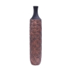 Vase XXL en polyrésine noir et marron H74 cm