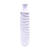 Grand vase en résine blanc H60 cm