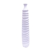 Grand vase en résine blanc H93 cm