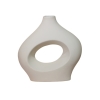 Vase en céramique beige H27 cm