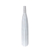 Vase soliflor en résine blanc H50 cm