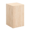 Table d'appoint marbre d'ingénierie couleur travertin
