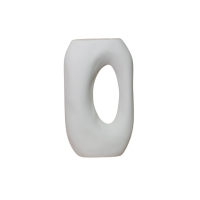 Vase en céramique beige H25 cm