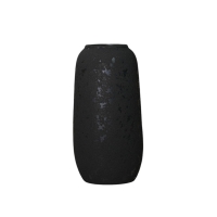 Vase en céramique noir H31 cm