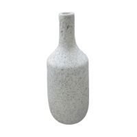 Vase en céramique blanc  H28.5