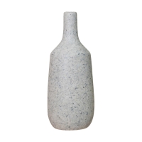Vase en céramique blanc  H28.5
