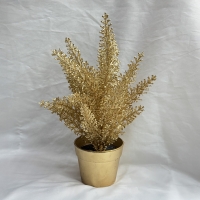 Plante artificielle doré en pot - 27 cm