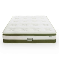 Matelas hybride 140 x 190 épaisseur 30 cm mémoire de forme et ressorts ensachés