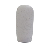 Vase en céramique blanc H32 cm