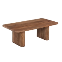 Table basse bois de manguier Brun clair JEAN
