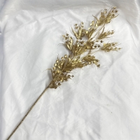 Branche florale artificielle doré - 85 cm