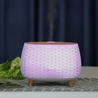 Diffuseur d'huiles essentielles à LED blanc