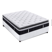 Matelas hybride mémoire de forme aux ressort ensachés 160 x 200 cm épaisseur 35 cm